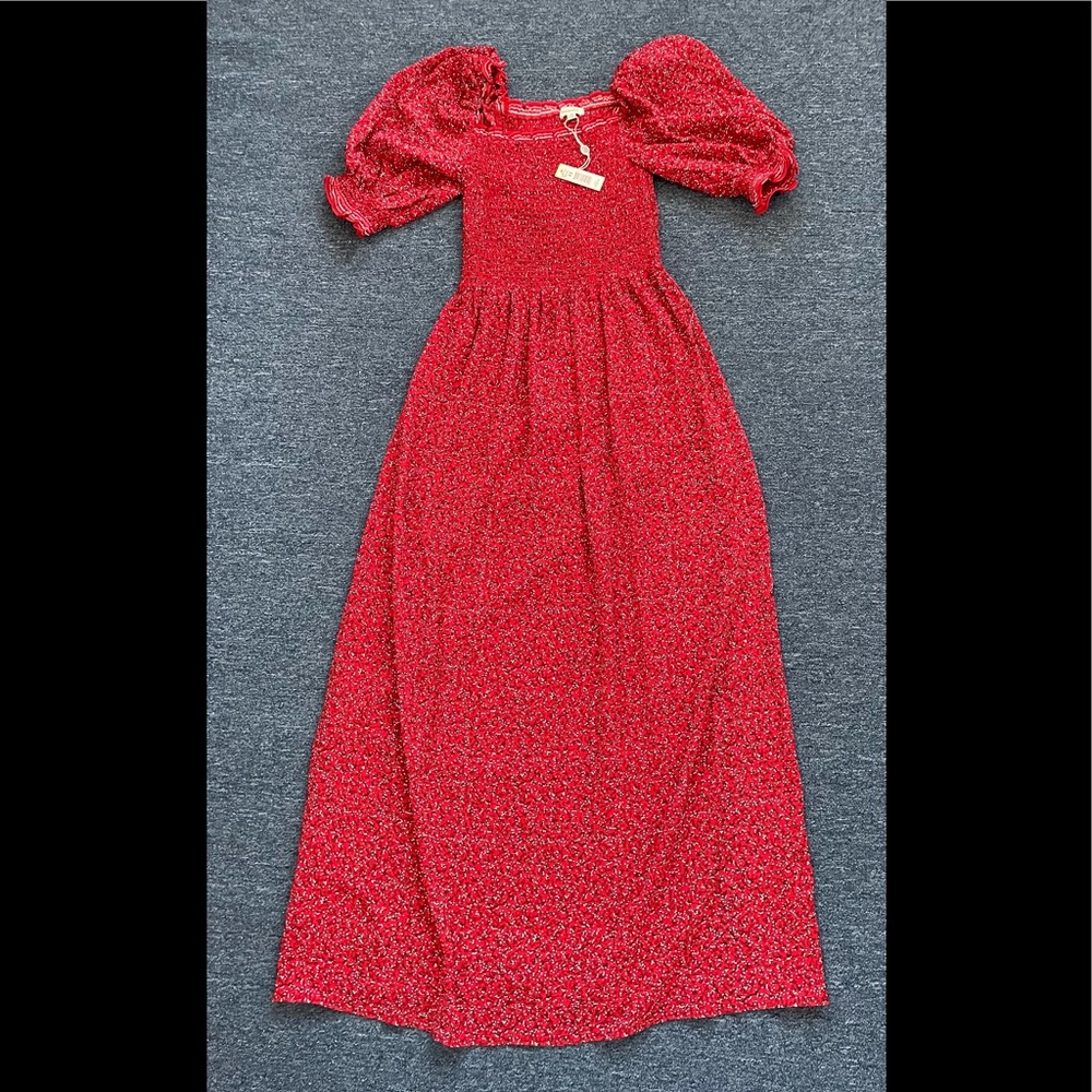 Max Studio Puff Sleeve Dress